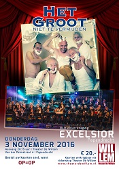 HET GROOT NIET TE VERMIJDEN EN EXCELSIOR IN CONCERT