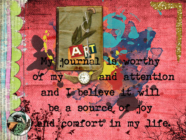 ART JOURNALING BIJ VU PAPENDRECHT