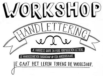WORKSHOP HANDLETTERING BIJ VOLKSUNIVERSITEIT