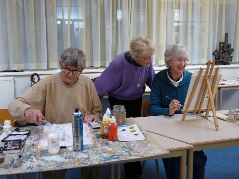 OPEN ATELIER VAN SECTIE AMATEURKUNST